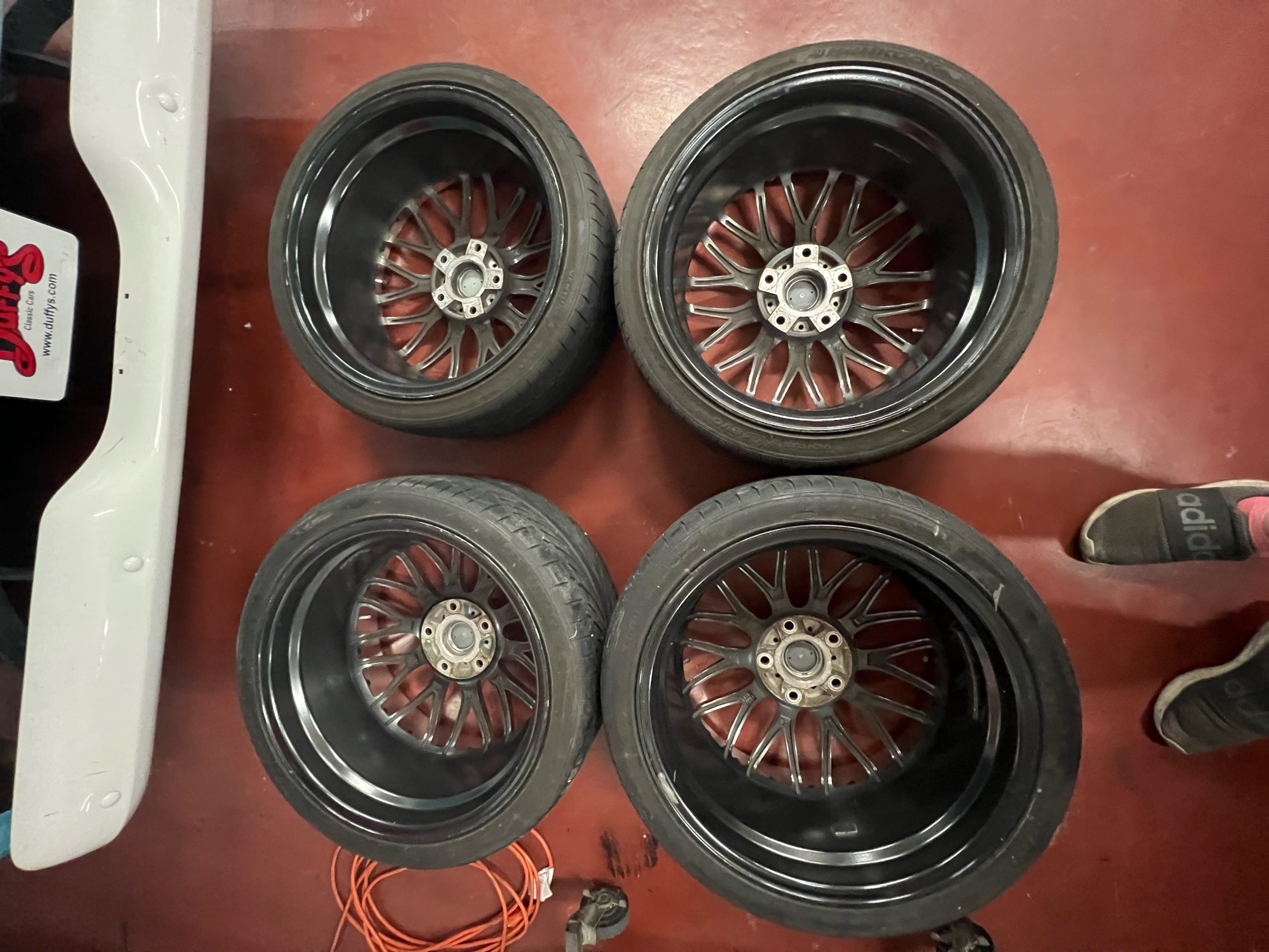 Aftermarket Porsche rims